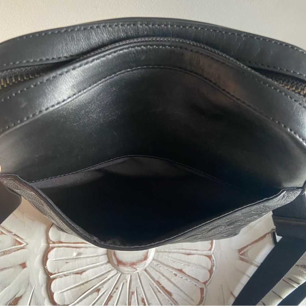 Coach Men Houston Flight bag in signature/crossbody bag/messenger bag - Picture 6 of 10